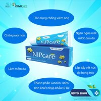 Nipcare - Kem trị nứt núm vú an toàn cho mẹ và bé