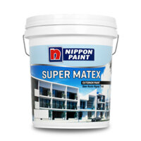 [NIPPON] Sơn Ngoại Thất Super Matex - 18L, chống rêu mốc, độ che phủ cao,  dễ sử dụng