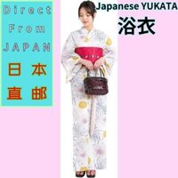 [Nishiki] Bộ Yukata 2 mảnh, Yukata + Obi, dành cho nữ, người lớn, làm sẵn, thắt nút, Heiko obi, một cỡ vừa vặn nhất, bắn pháo hoa, cổ điển, hiện đại, họa tiết hoa, họa tiết Nhật Bản【Direct From Japan】