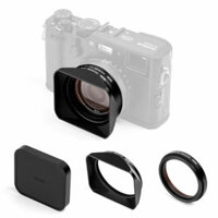NiSi X100VI và X100 Series NC UV Filter with 49mm Filter Adaptor, Metal Lens Hood and Lens Cap for Fujifilm X100/X100S/X100F/X100T/X100V/X100VI