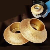 [Niso] Máy mài góc kim cương hàn vàng Đĩa đánh bóng đá cẩm thạch