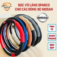 [NISSAN] Bọc vô lăng, bọc da tay lái sparco cho xe Nissan Juke, Livina, Micra, Sunny, Teana, X-Trail, Murano, Navara