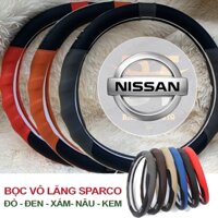 [NISSAN] Bọc vô lăng xe ô tô Nissan Juke, Livina, Micra, Sunny, Teana, X-Trail, Murano, Navara bọc tay lái Sparco