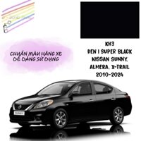NISSAN SUNNY, ALMERA MÀU ĐEN - BÌNH XỊT SƠN XÓA VẾT XƯỚC Ô TÔ 400ML (MÃ MÀU KH3)