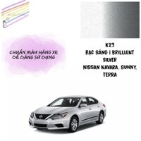 NISSAN SUNNY, NAVARA MÀU BẠC - BÌNH XỊT SƠN XÓA VẾT XƯỚC Ô TÔ 400ML (MÃ MÀU K23)
