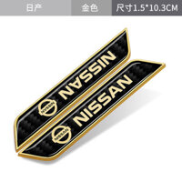 Nissan Sylvanian Lai Lou Lan Qijun Jinke Xiaoke 3d Ba Chiều Kim Loại Fender Logo Ô Tô Đồ Trang Trí Xe Hơi