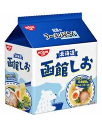 NISSIN- Mì ramen ăn liền vị muối (89g×5 gói)