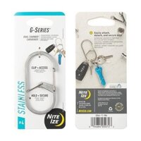 Nite Ize - GS4-11-R6 - G-Series Dual Chamber Carabiner màu trắng #4