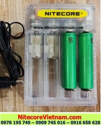 Nitecore Q4 (Bộ sạc 04 Khe Sạc kèm sẳn 02 pin SẠC 18650 SONY VTC6 3000mAh dòng xả 30A lithium 3.7v) chính hãng