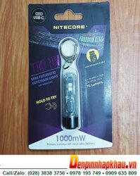 Nitecore TIKI UV, Đèn Pin Móc Khóa và Đèn UV tia tím soi đá quý Nitecore TIKI UV (1000mW, Cổng USB) chính hãng