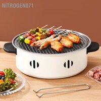 Nitrogen071 Bếp nướng than củi Đa năng chống biến dạng Nướng thịt di động để cắm trại ngoài trời trong nhà