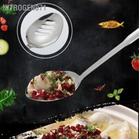 Nitrogen071 Muỗng phục vụ nấu ăn bằng thép không gỉ Lỗ treo Máy rửa chén An toàn Dễ dàng làm sạch Dụng cụ nhà bếp bền cho khách sạn