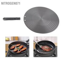 Nitrogen071 Tấm dẫn nhiệt nấu ăn có tay cầm khuếch tán hợp kim nhôm 6 mm để rã đông thực phẩm