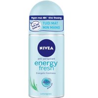 Nivea Lăn Ngăn Mùi Nữ Tươi Mát Nivea 50ml