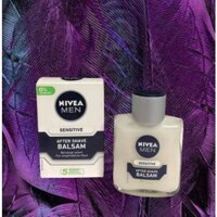 Nivea Men After Shave Balsam Sensitive Cool dưỡng da & chống kích ứng da sau khi cạo râu, 100 ml