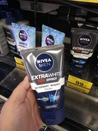 Nivea Men Extra White 10x Effect Mud Foam