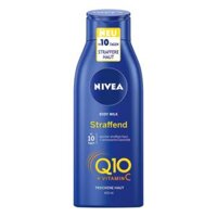 NIVEA Q10 Body Plus C  - Kem dưỡng thể săn chắc da, chống oxy hóa cho da khô,  chai 400 ml