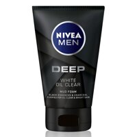 Nivea Sữa Rửa Mặt Nam Than Đen Hoạt Tính Sáng Da Nivea 100g