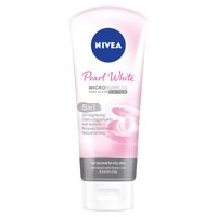 Nivea Sữa Rửa Mặt Nivea Pearl White Micro Bubbles Deep Clean Clay Foam 5in1 Trắng Da Ngọc Trai Đất Sét 100g