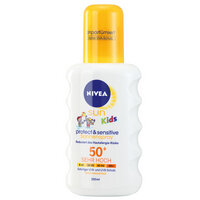 NIVEA® sun Kids Protect & Sensitive Sonnenspray LSF 50+, 200 ml