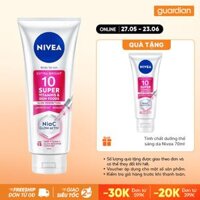 Nivea Tinh Chất Dưỡng Thể Nivea 10 Super Vitamin & Skin Foods 150x 300ml