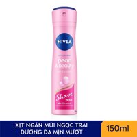 Nivea Xịt Ngăn Mùi Nivea Shaveless Ngọc Trai Đẹp Quyến Rũ 150ml