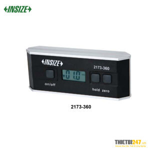 Nivo cân máy điện tử tích hợp đo góc INSIZE 2173-360 (0 – 360/0.1°, đế rãnh chữ V)