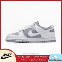 NK SB Dunk lowwhite đen nam Giày chạy Giày thể thao unisex kết cấu mùa thu