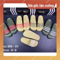 NK Shoes- Dép Cao Su Đúc Quai Ngang Chống Nước Cao Cấp , sản phẩm như hình