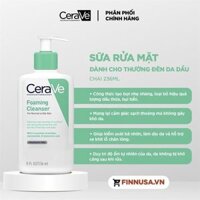 NK - Sữa rữa mặt Cerave Foaming Cleanser For Normal To Oily Skin 8Oz 236ml