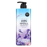 NK - Sữa tắm làm sạch, dưỡng ẩm hương hoa diên vĩ On The Body Romantic Iris 875ml