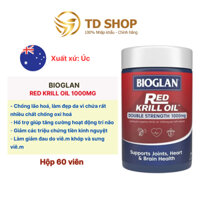 [NK Úc] Dầu nhuyễn thể Bioglan Red Krill Oil 1000mg 60 viên của Úc - TD Shop
