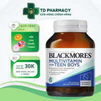 [NK Úc] Viên uống teen boy Blackmores _ vitamin tổng hợp multivitamin Úc 60 viên - TD Shop
