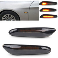 Nlpearl 2 Chiếc Tuần Tự Đèn Pin Bật Đèn LED Xe Bên Đèn Báo Cho Xe BMW Cho E90 E91 E92 e93 E60 e87 E82 E46