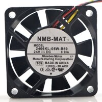 Nmb 2406KL-05W-B59 6015 24V 0.13 A 6CM Máy CNC Công Cụ Quạt Fenaco