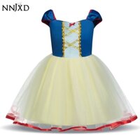 NNJXD Đầm công chúa trắng cho bé gái