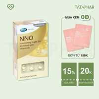 NNO NOURISHING NIGHT OIL - Viên dưỡng da ban đêm, Cải thiện da khô sạm - NNO vitamin E - Hộp 30 viên
