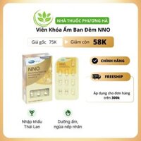 NNO serum dưỡng da ban đêm vỉ 10 viên ( Thái Lan). Nno nourishing night oil vitamin e (Mega)