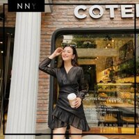 [NNY CLOTHING] VÁY ARRI DRESS ĐEN THANH LỊCH SANG TRỌNG - V028