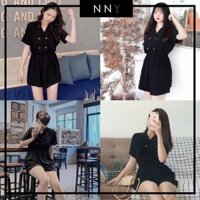 [NNY CLOTHING] Váy Jump cổ vest - V012