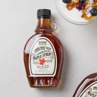 NO BRAND [SIRO chai TT 250ml] SI RÔ CÂY PHONG (cây thích) NGUYÊN CHẤT [CANADA] Pure Maple Syrup (Amber Rich Taste)