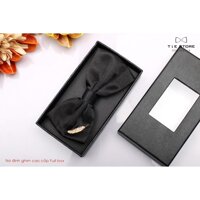 Nơ chú rể, MC, ca sỹ - Nơ 2 cánh đính ghim cao cấp Full box - Nhiều mẫu - Nơ - ghim lá nhỏ