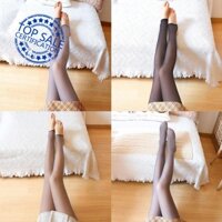 No fleece pantyhose leggings meat stockings f1i4