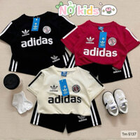 [NỞ kids] Set bô quần áo Das chất cotton unisex khỏe khoắn – mùa sale siêu hot cho bé trai & bé gái 6-24kg