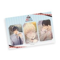 No Love Zone Lenticular Cards