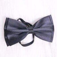 nơ nam đen đeo cổ bê quả, tráp, đồng phục nhà hàng giá rẻ X05 - Đen