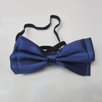 nơ nam đen đeo cổ bê quả, tráp, đồng phục nhà hàng giá rẻ X05 - Xanh đen