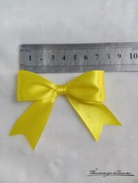 Nơ ruy băng lụa 7cm - 10 cái