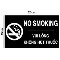 NO SMOKING - CẤM HÚT THUỐC LÁ _ NQCHTN