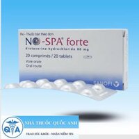 NO-SPA Forte 80mg chống co thắt cơ trơn